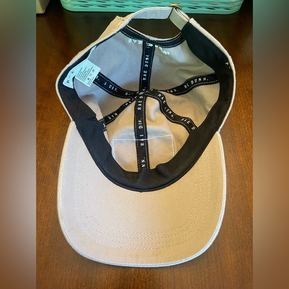 NWOT Rae Dunn Mama and Mini Hat Set Mama Bear Khaki Tan Adult & Youth Ball Caps - Picture 4 of 9